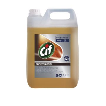 Cif Pro Formula Liquid Wood Floor Cleaner 5L – daily cleaner for sealed floors and other wooden surfaces