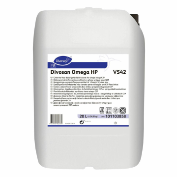 Divosan Omega HP VS42, 20L, op.25kg bezchlorowe mycie i dezynfekcja w układach CIP