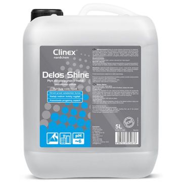 CLINEX Delos Shine 5L 77-146 furniture care liquid, leaves a shine