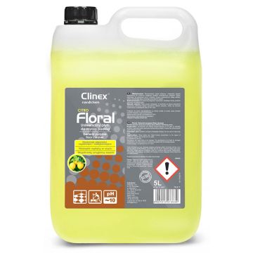 Universal liquid CLINEX Floral Citro 5L 77-897, for floor cleaning