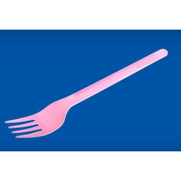 Fork COLOR fuchsia, price per pack of 20 pieces