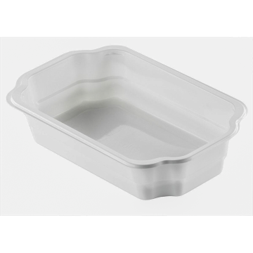 T W 250/159/1 H55 G poj.zgrzew op.228szt. 1400ml, wysokość 5,5cm, biały, niedzielony TAKE-AWAY