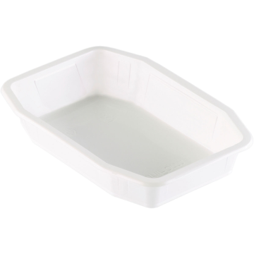 T W 215/148/1 H40 G poj.zgrzew op.328szt. 840ml, wysokość 4cm, biały, niedzielony HMR