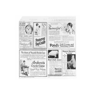 TIMES greaseproof white paper bag, open 2 sides 16x16,5cm a.500pcs. PFAS Free