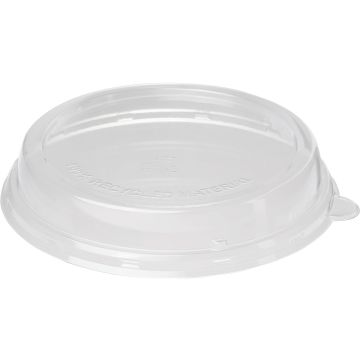 Lid rPET for DUNI bowl made of fibre, transparent, 40 pieces