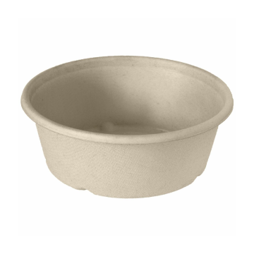 Miska z trzciny cukrowej 1200ml, fi.194mm op.40szt. (k/4) DUNI PFAS Free