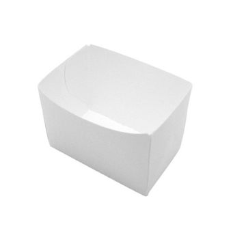 Tray white 480ml high 110x80x40mm, 250 pieces