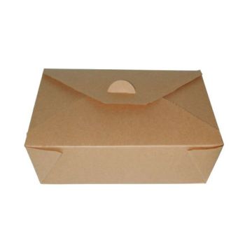 Brown box TAKEOUT MINI BOX 250 ml 110x90x35mm, 50 pcs.
