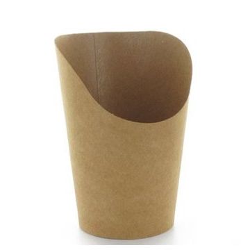 Wrap cup, tortilla 590ml high KRAFT h.160x diameter 60mm op. 50 pcs.