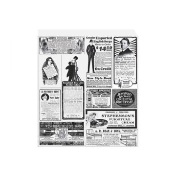 TIMES greaseproof white paper bag, open 2 sides 23x25,5cm a.500pcs. PFAS Free