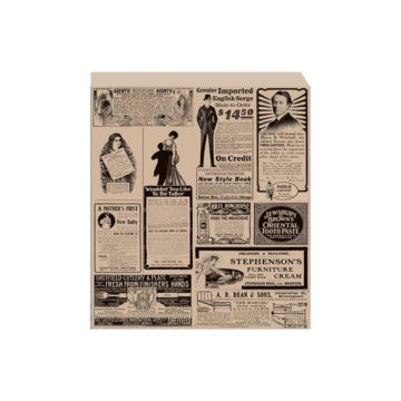 Greaseproof brown paper bags 23x25,5cm TIMES a.500pcs. PFAS Free