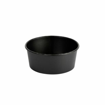 Miska fi.184mm CZARNA 1300ml h.66mm op.25szt powleczenie PE (k/12) PFAS Free