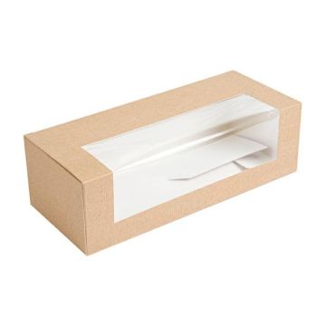 Box with window 26x11x8cm op.50pcs. (k/6) THEPACK