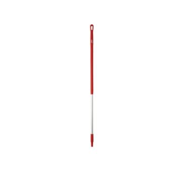 VK ERGONOMIC HANDLE RED 1,3m 1szt. holder for brushes, squeegees, red