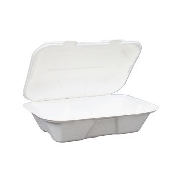 MENUBOX trzcina mały niedzielony op50szt 230x165x65mm (k/5) TnG 1/2 obiadu