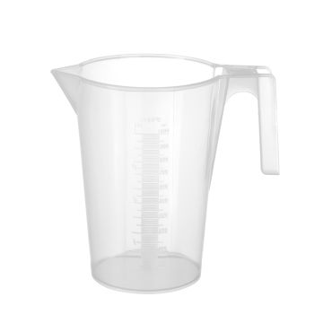 Polypropylene measuring cup stackable dia. 1 25x(H)172 mm