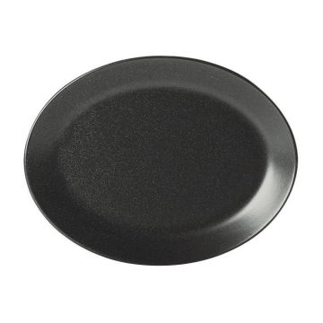 Fine Dine Oval platter Coal 300x150 mm - kod 04ALM001952