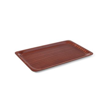 Wooden anti-slip tray - rectangular Gn 1/1