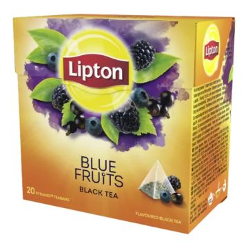 Herbata LIPTON owoce jagodowe, piramidki, 20 torebek, op. 1 szt.