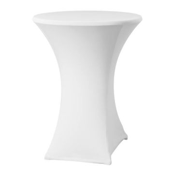 Round tablecloth Symposium white fi. 70-85 cm