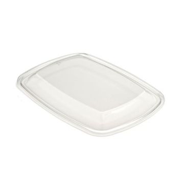 FastPac rectangular lid for 900ml container, colourless, 75 pieces