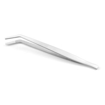 Catering tweezers curved 160 mm - Code 680070