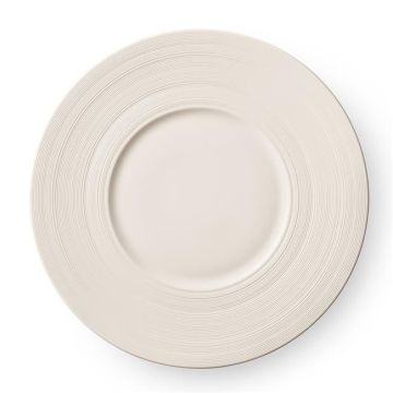 Luzerne Manhattan wide rimmed plate size 230mm - code 797037