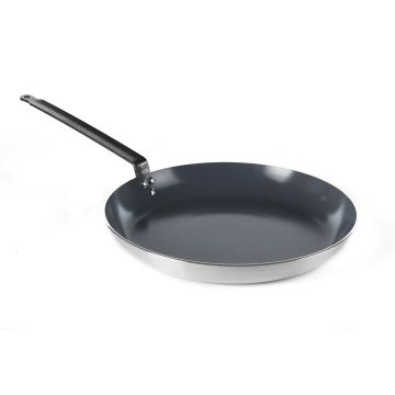 Non-stick aluminium pan with nanoceramic non-stick coating Diameter 395 mm