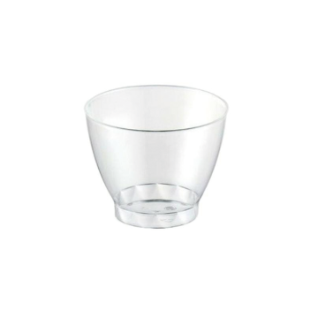FINGERFOOD PS cup TIME 280 ml 93 x 69 mm, pack of 12 (24 per case) transparent