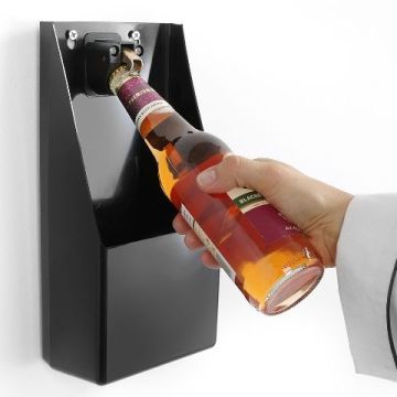 Bottle opener with cap holder - code 643914