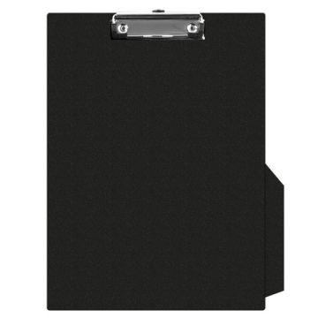 Clipboard Q-CONNECT deska, z klipsem, PVC, A4 czarny