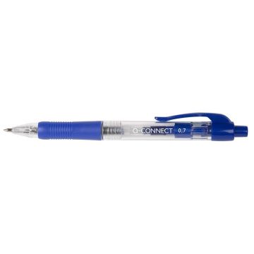 Długopis automatyczny Q-CONNECT 1,0mm, niebieski