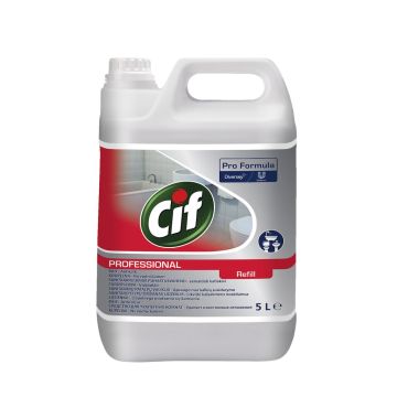 Cif Pro Formula Washroom 5L – a cleaner for removing dirt from bathroom surfaces