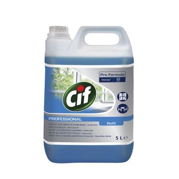 Cif Glass & Multi Surface Cleaner 5L - Preparat przeznaczony do mycia powierzchni szklanych i powierzchni zmywalnych