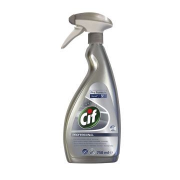 Cif Stainless Steel 750 ml – cleaner for hard, water-resistant surfaces