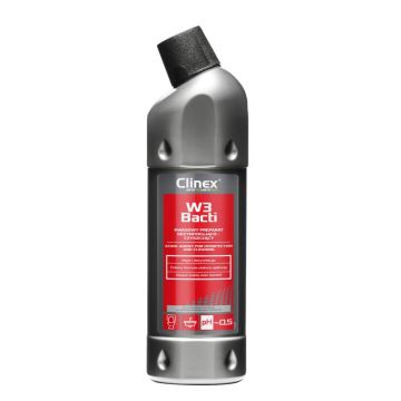 Clinex W3 Bacti 1L - acidic cleaner and disinfectant for sanitary facilities