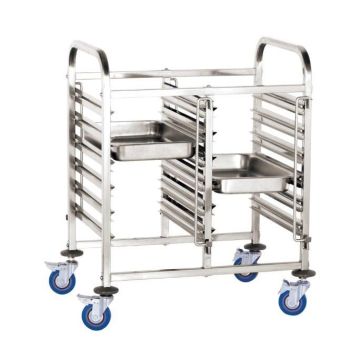 Cart for container transport - double 12xGN 1/1 - code 810569