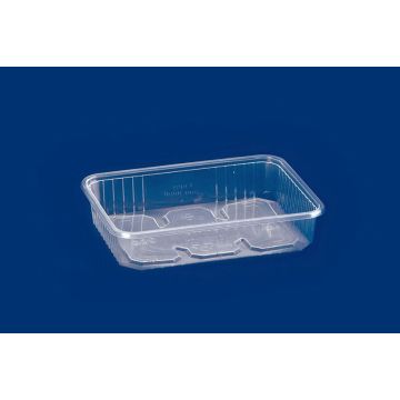 Rectangular container transparent KP-817 500ml PP, price per pack 50pcs