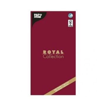 Tablecloth PAPSTAR Royal Collection 120x180 maroon(10)