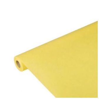 Obrus PAPSTAR Soft Selection 10m / 1,18m żółty włóknina