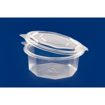 Polygonal container lockable 750ml PP, price per pack 50pcs