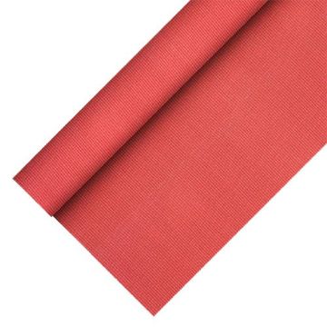 Tablecloths non-woven, PAPSTAR soft selection plus", size 25m/1,18m colour: red"