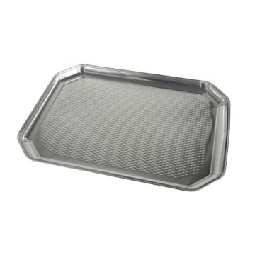 Rectangular aluminium tray 35x26cm, price per pack of 5 pcs