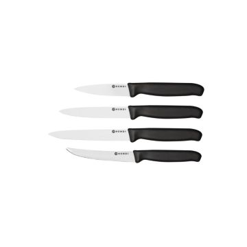 Set of 4 vegetable and fruit peeler knives