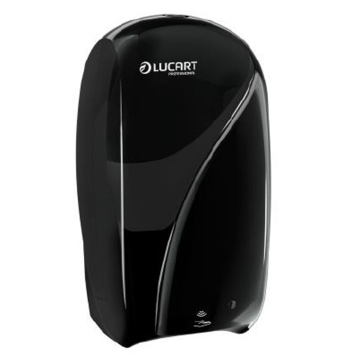 LUCART Identity foam soap dispenser black 900ml (k/4) contactless