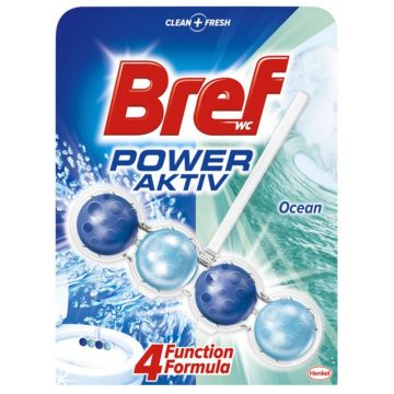 Kulki toaletowe BREF Power Aktiv Ocean, 50g