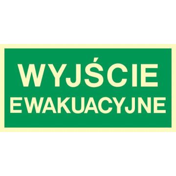 Wyjście ewakuacyjne DE - 200 x 400mm AA001DEFE