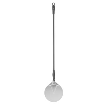 Stainless steel pizza peel, round, 230x1200 mm- code 617182