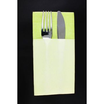 Pocket Airlaid Green 40x40cm, 25 pieces