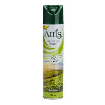 Odświeżacz ATTiS 300ml spray Herbata Zielona (k/24)